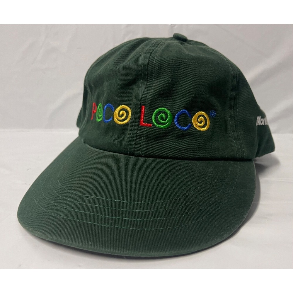 POCO LOCO MONTERREY‎ GENUINE WITH TAGS COTTON GREEN BASEBALL CAP